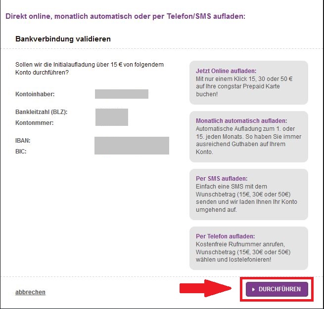 Alles rund ums Guthaben: Aufladen & Abrufen - Prepaidtarife - congstar  Support Forum